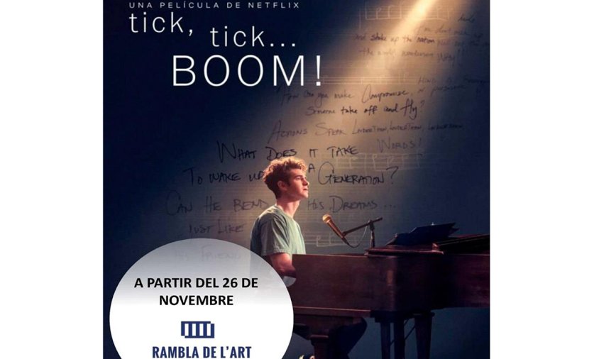 Cartell de la pel·lícula "Tick, tick... Boom!"