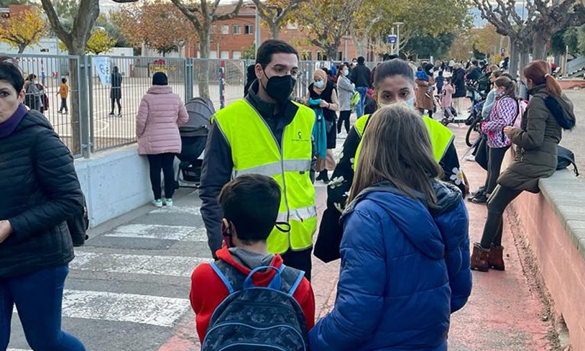 Campanya de sensibilització i prevenció de la Covid que s'està portant a terme a les escoles i instituts de Cambrils