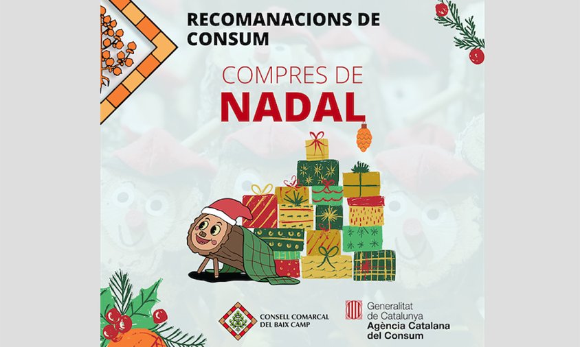 Cartell de les recomanacions de l'Oficina Comarcal del Consum del Consell Comarcal i l'Agència Catalana de Consum