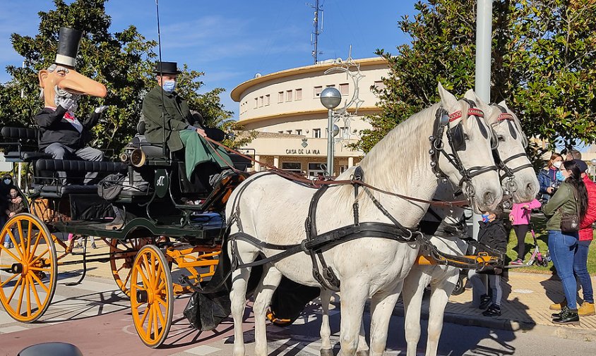 L'Home dels Nassos visitarà l'Hospitalet de l'Infant muntat en un carruatge, com l'any passat