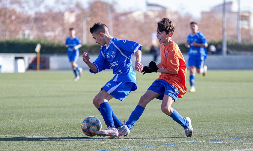 Partit de l'infantil C contra el Santes Creus