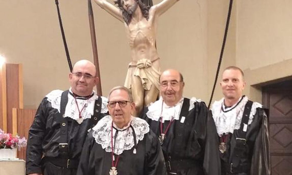 La Congregació de la Puríssima Sang participa a la 26a Trobada Catalana de Portants del Sant Crist