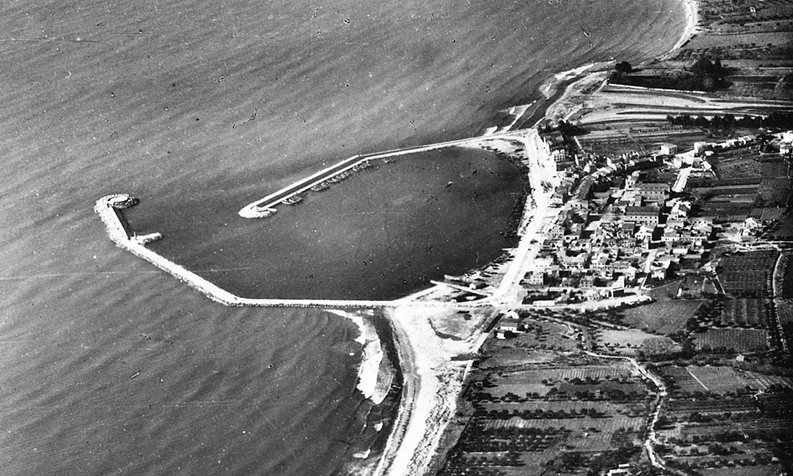 Aspecte del litoral cambrilenc / Dècada de 1950