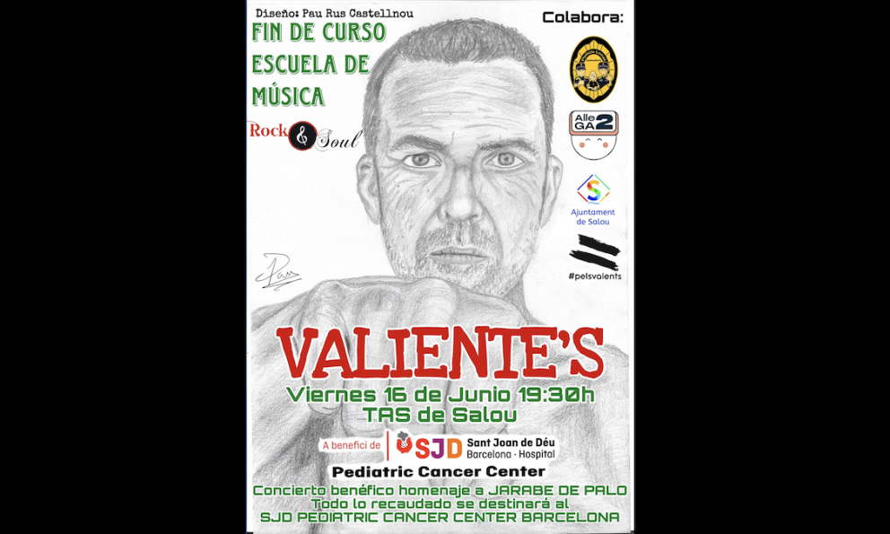 L'escola de música Rock and Soul organitza un concert benèfic homenatge a Jarabe de Palo
