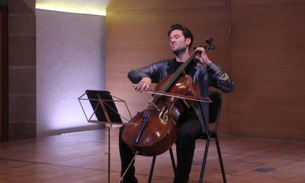 Roger Morelló i la veu de Pau Casals enceten el cicle de tardor de la Cripta