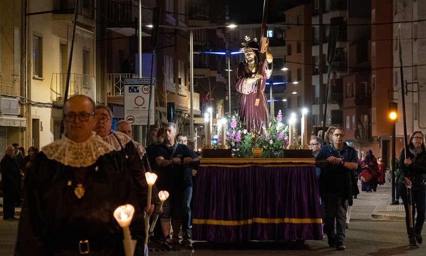 La pluja obliga a suspendre, per segon any consecutiu, el trasllat del tabernacle de Jesús Natzarè