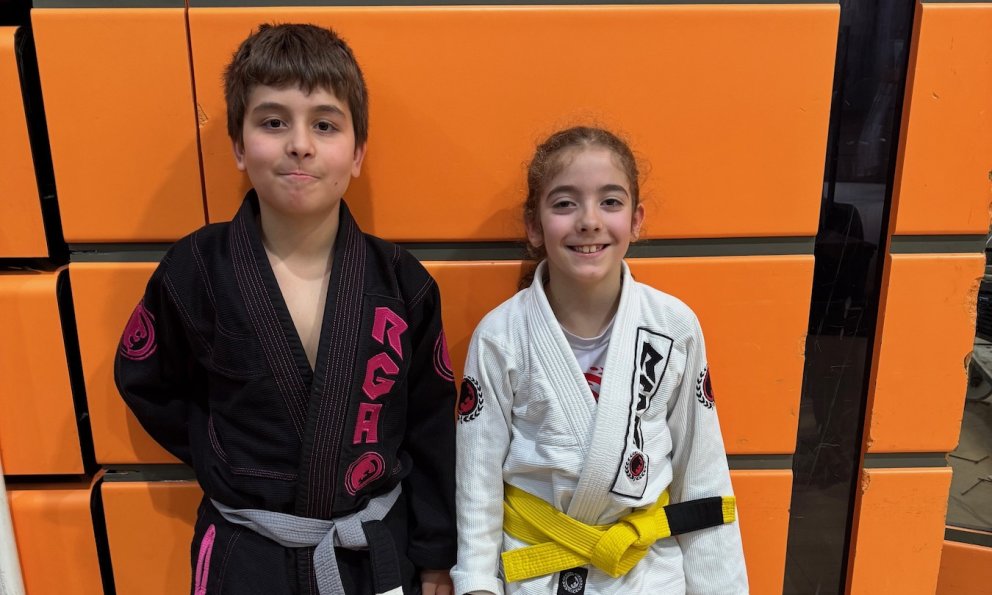 Els cambrilencs Alain Mestre i Laura Cobos, campions d'Espanya de jiujitsu brasiler