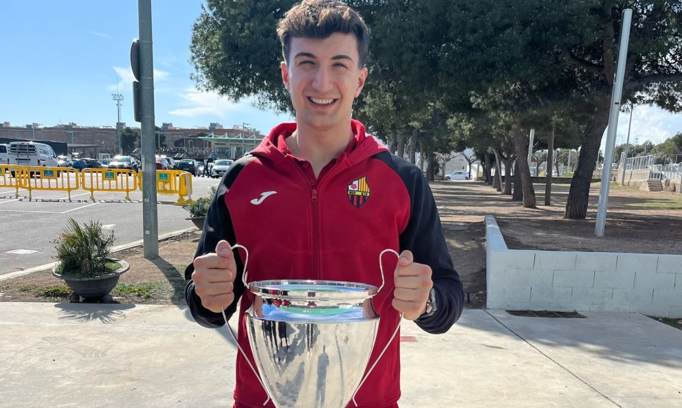 El cambrilenc Xavi Fernández guanya la Copa del Rei com a jugador del Reus Deportiu