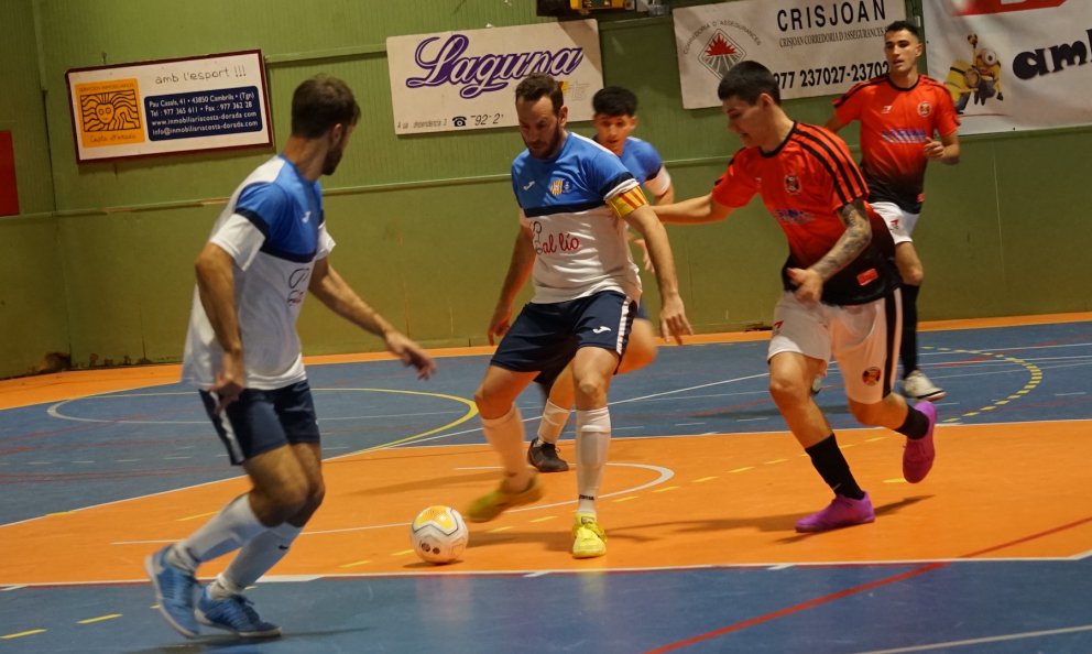 Segona victòria consecutiva del Laguna en un final de partit d'infart contra el Futsal Vinebre