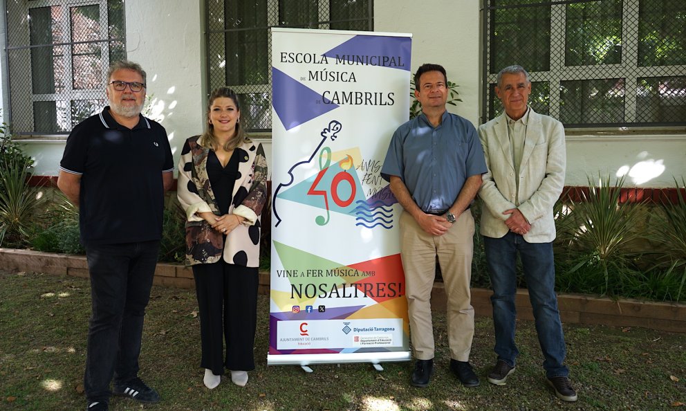 L'Escola de Música celebrarà el seu 40è aniversari en un concert amb més de 280 alumnes i exalumnes