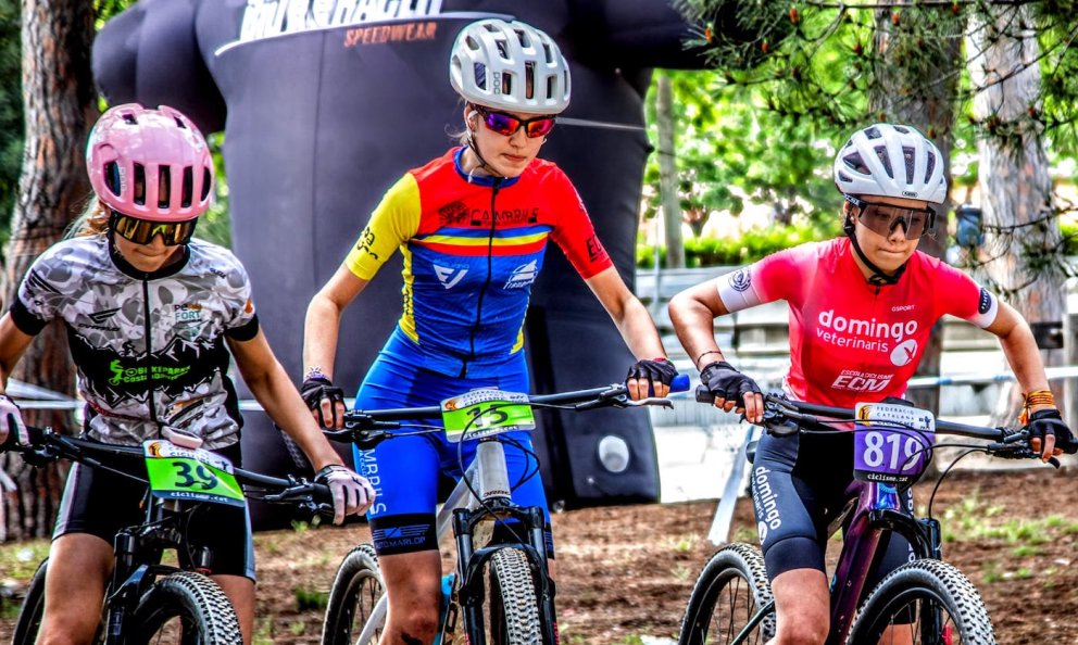 La cambrilenca Nora Gonzalvo queda segona a la Kids Cup BTT de Cambrils